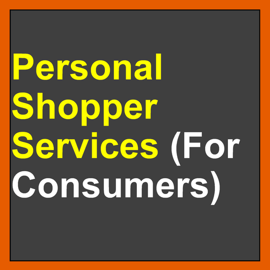 Personal Shopper Services On Electronic Devices (For Consumers)