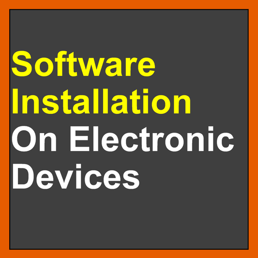 Software Installation On Electronic Devices